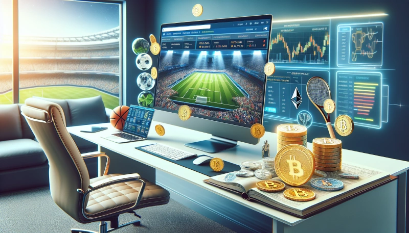 paris sportifs et crypto monnaies